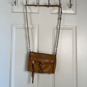 Rebecca minkoff leather crossbody handbag